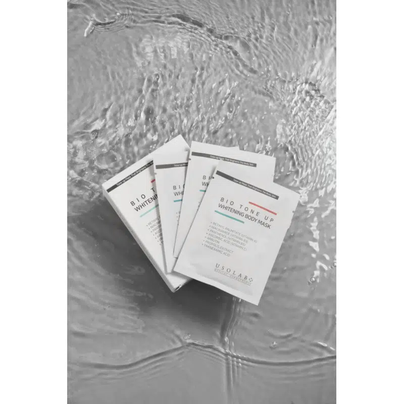 Питательная и антиоксидантная осветляющая маска для тела Usolab Bio Tone Up Whitening Body Mask, 5 шт