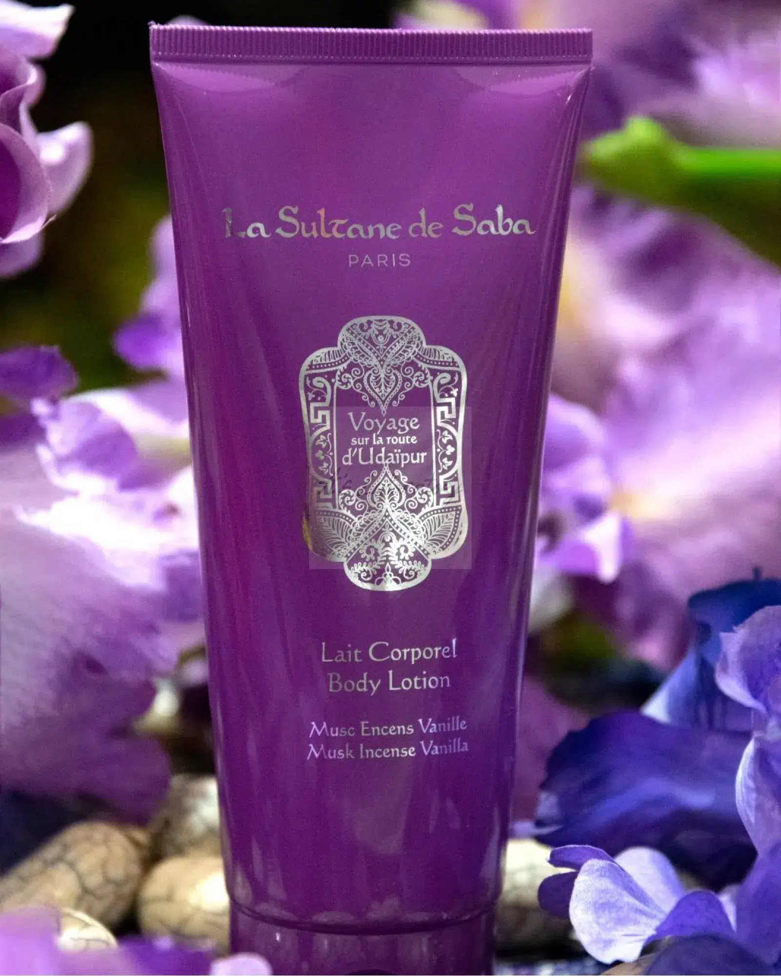 Молочко для Тела Мускус, Ладан, Ваниль La Sultane De Saba Udaipur Body Lotion Musk Incense Vanilla, 200 мл