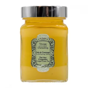 EXFOLIATING SALT GINGER GREEN TEAСольовий скраб для тіла зелений чай зімбиром, 300 мл