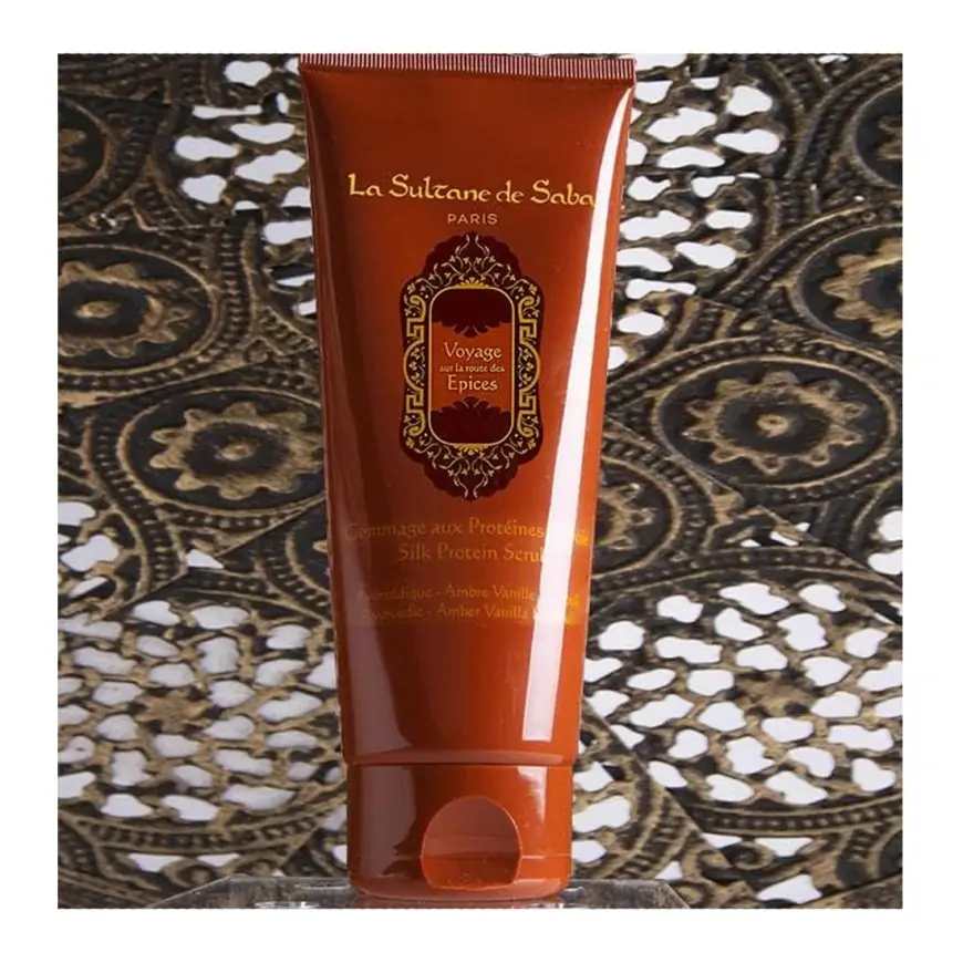 Скраб для тіла шовковий Аюрведичний La Sultane De Saba Silk Protein Scrub Ayurvedique, 200 мл