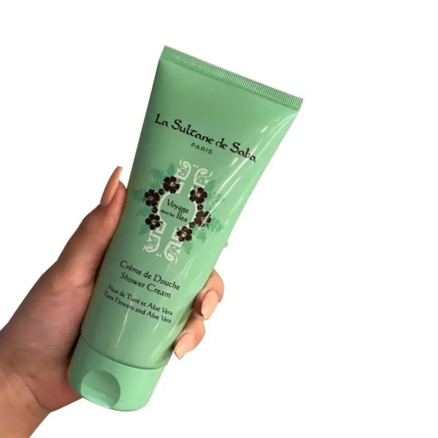 Крем-гель для душа Тиари Алоэ Вера La Sultane De Saba Shower Cream Tiara Flowers Aloe Vera, 200 мл
