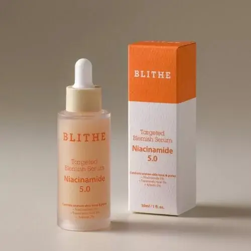 Осветляющая, выравнивающая тон кожи сыворотка Blithe Targeted Blemish Serum Niacinamide 5.0, 30мл