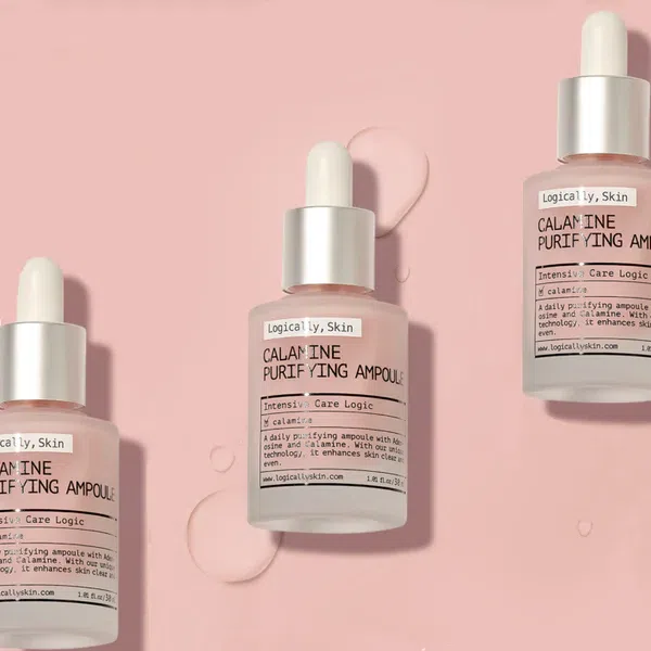 Ампульная сыворотка с каламином Logically Skin Calamine Purifying Ampoule, 30 мл