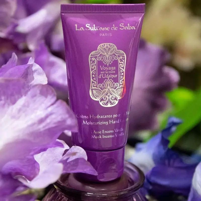 Крем для Рук Мускус, Ладан, Ваниль La Sultane De Saba Udaipur Moisturizing Hand Cream Musk Incense Vanilla, 50 мл
