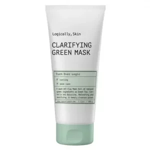 Очищувальна маска з глиною та спіруліною Logically Skin Clarifying Green Mask, 100 г