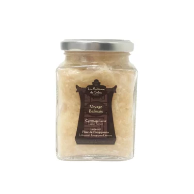 BALINESE LULUR SCRUB LOTUS AND FRANGIPANI FLOWERS<br>Кокосовый скраб для тела лотос и франжипани, 300 мл