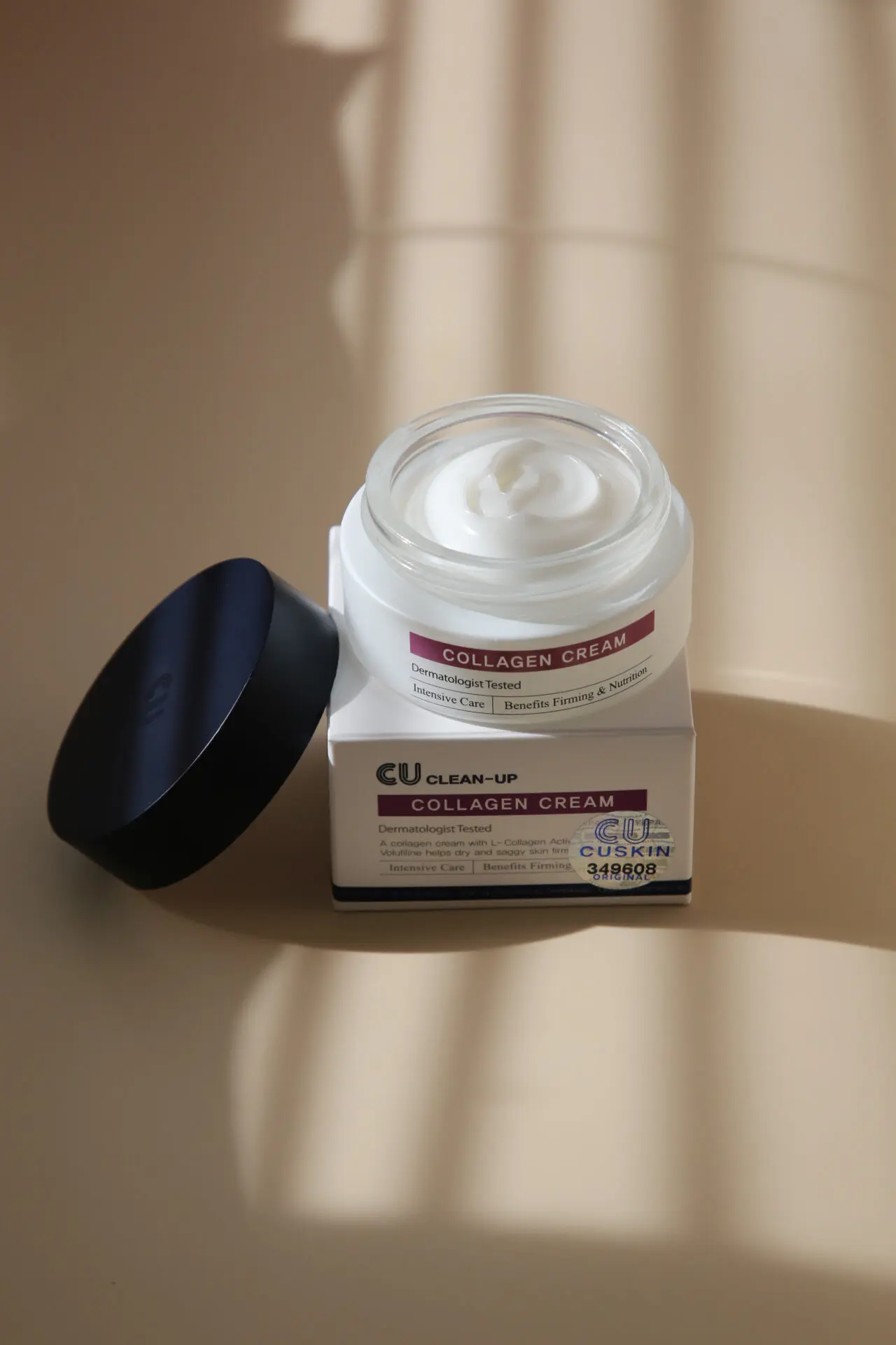 Крем с коллагеном против морщин Cuskin Clean-Up COLLAGEN CREAM, 30 мл