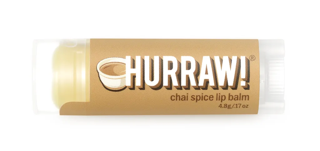 Бальзам для губ Hurraw! Chai Spice Lip Balm, 4,8 г