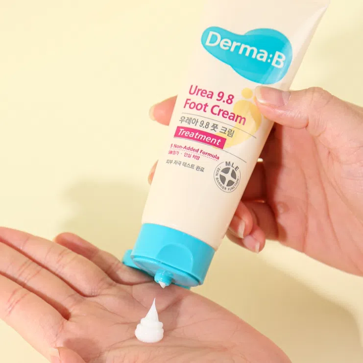 Интенсивный увлажняющий крем для ног Derma:B Urea 9.8 Foot Cream, 80 мл