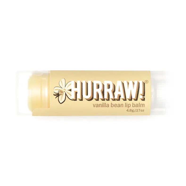 Бальзам для губ Hurraw! Vanilla Bean Lip Balm, 4,8 г