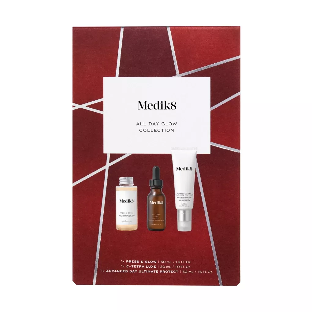 Лимитированный подарочный набор Medik8 KIT All Day Glow Collection до 12.2025