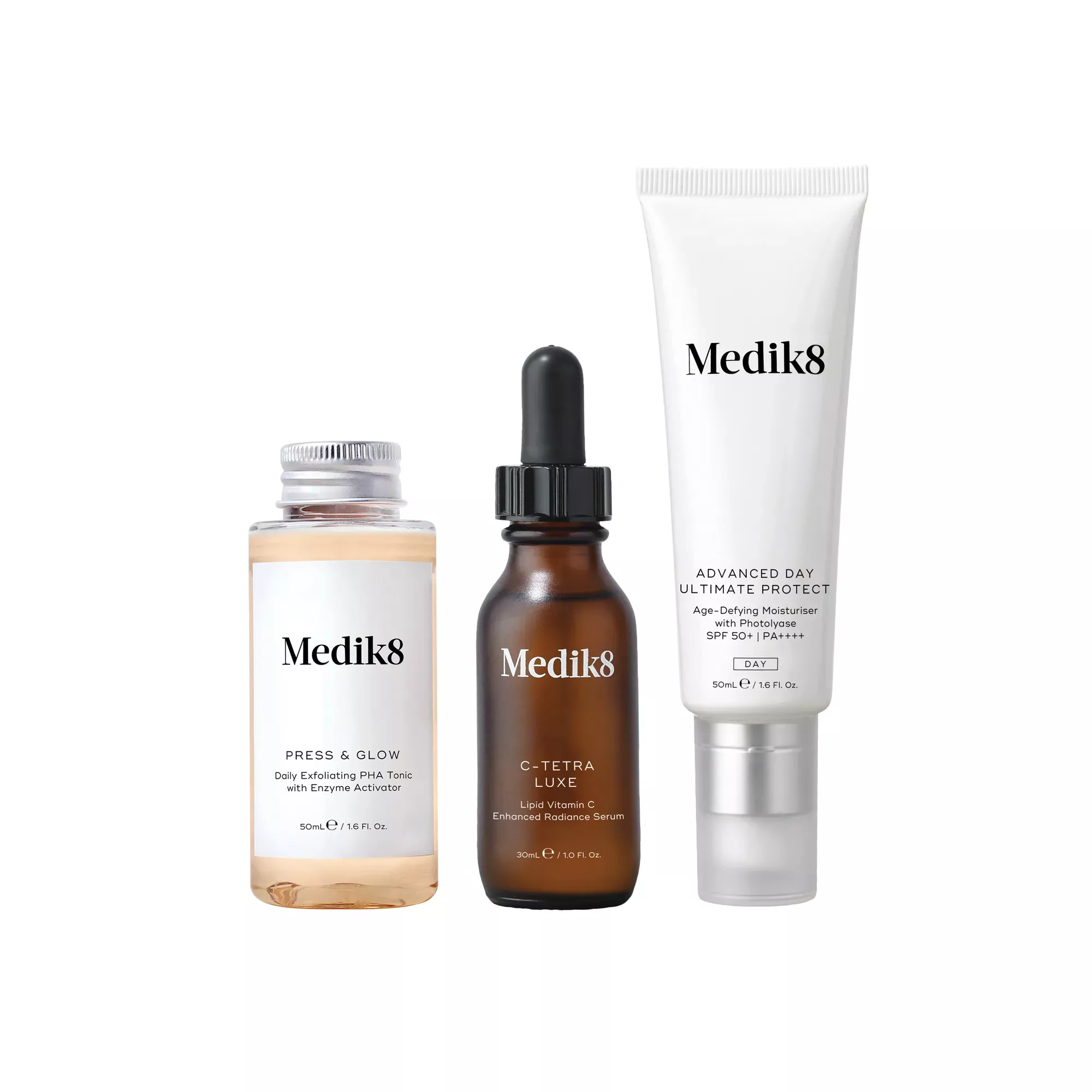 Лимитированный подарочный набор Medik8 KIT All Day Glow Collection до 12.2025