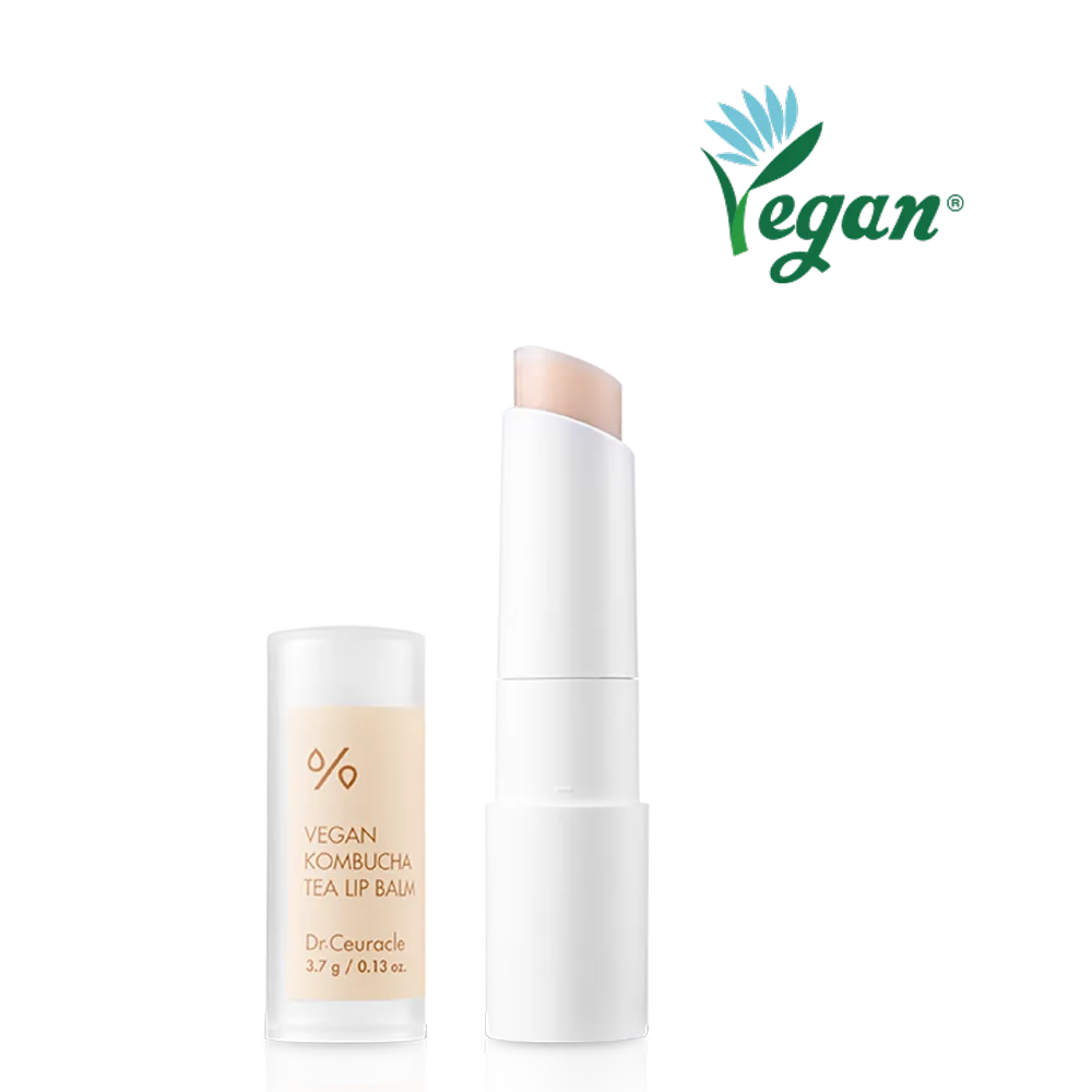 Увлажняющий бальзам для губ с экстрактом комбучи Dr.Ceuracle Vegan Kombucha Tea Lip Balm