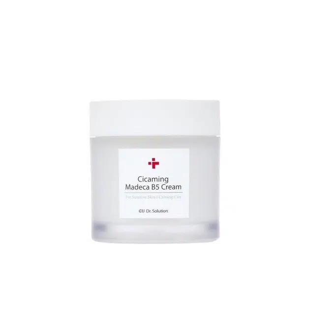 Заспокійливий крем з центеллою і пантенолом Cuskin Dr.Solution Cicaming B5 Madeca Cream, 70 мл