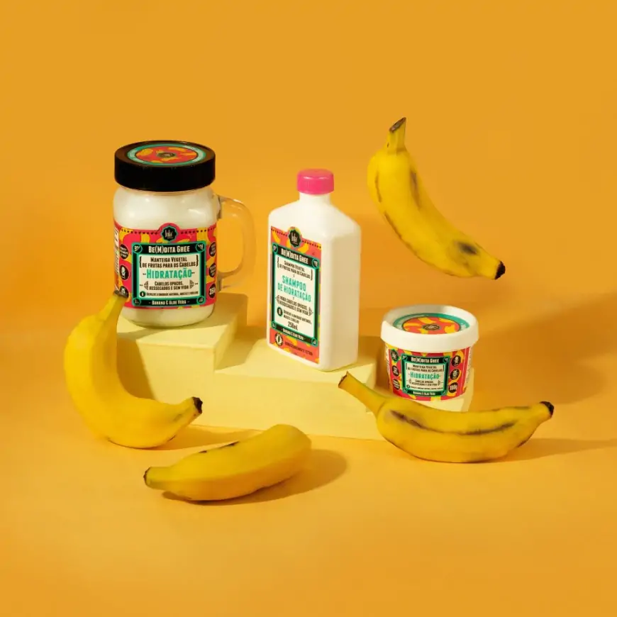 Маска для зволоження волосся Lola Be(m)dita Ghee Hidratação Banana e Aloevera Mask