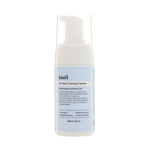RICH MOIST FOAMING CLEANSER<br>Пінка для вмивання, 100 мл