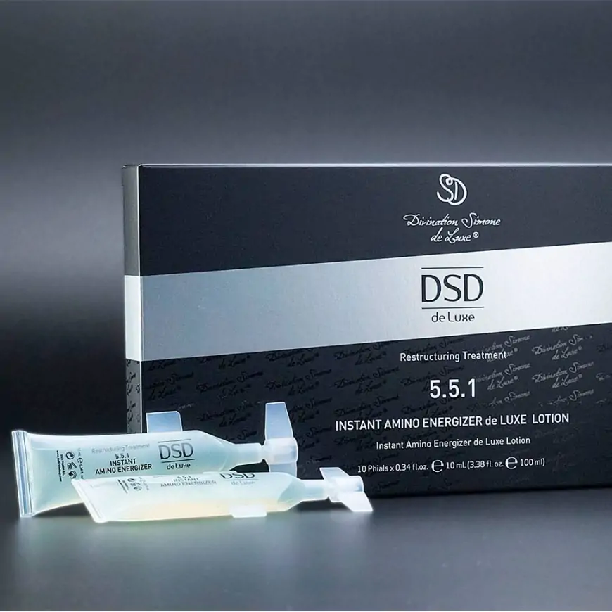 Лосьон для волос мгновенного действия DSD De Luxe 5.5.1 Instant Amino Energizer Lotion, 10 мл*10 мл