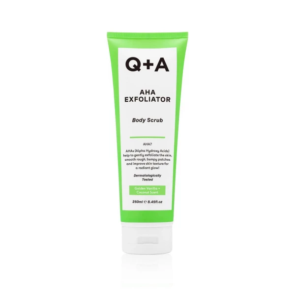 Скраб для тела с Aha-кислотами Q&A AHA Exfoliator Body Scrub, 250 мл