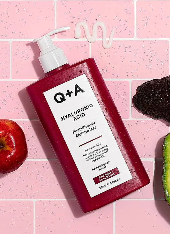 Средство с гиалуроновой кислотой для интенсивного увлажнения тела Q&A Hyaluronic Acid Post-Shower Moisturiser, 250 мл
