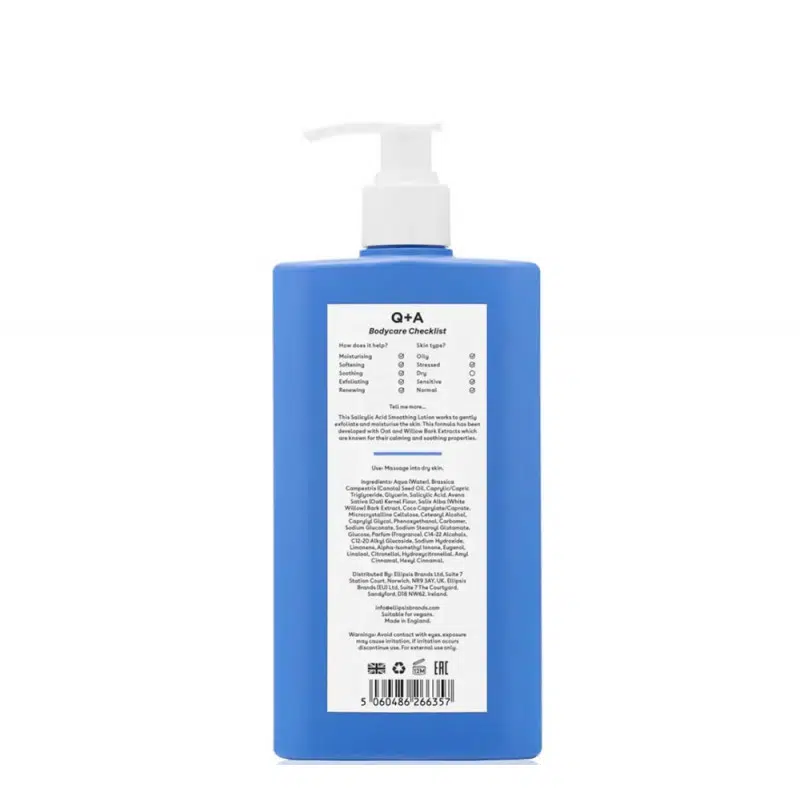 Успокаивающий лосьон для тела с салициловой кислотой Q&A Salicylic Acid Smoothing Lotion, 250 мл