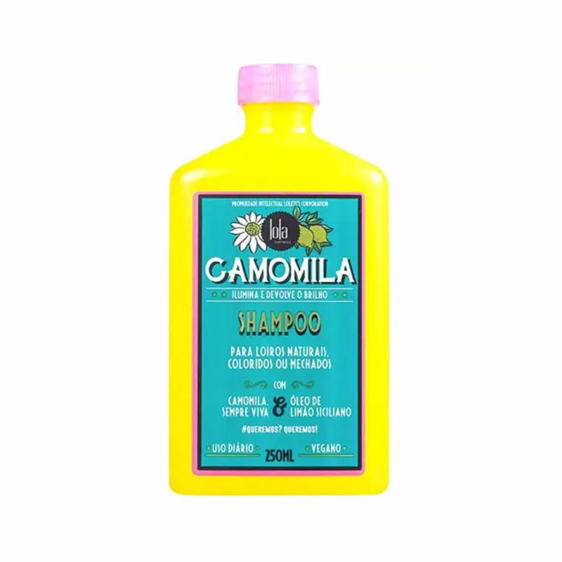 Шампунь для ухода за блондом Lola Camomila Shampoo, 250 мл