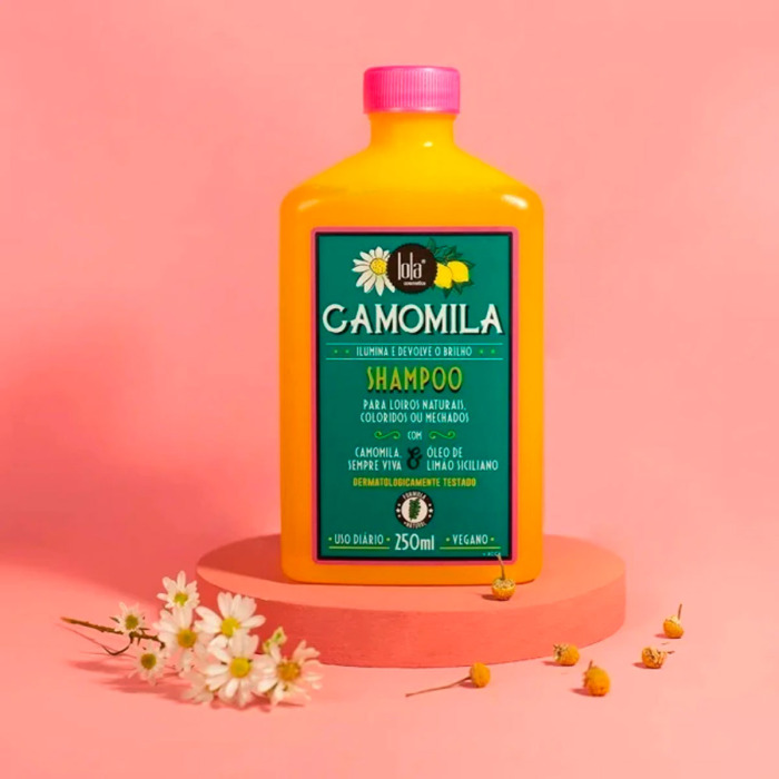 Шампунь для ухода за блондом Lola Camomila Shampoo, 250 мл