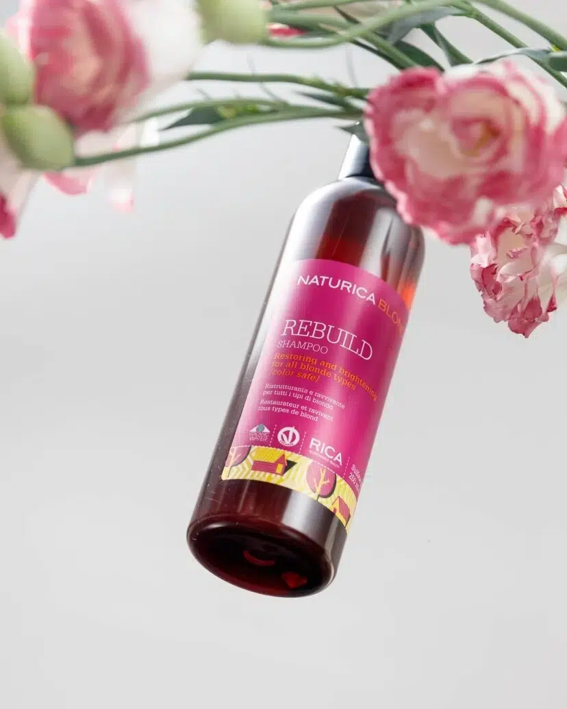 Шампунь для блонду RICA Rebuild Shampoo, 250 мл