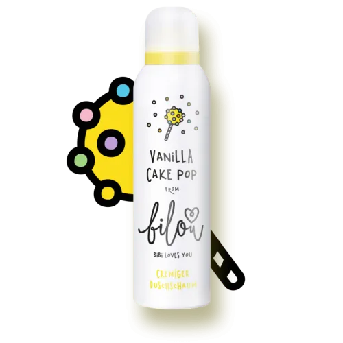 Пена для душа Bilou Vanilla Cake Pop, 200 мл