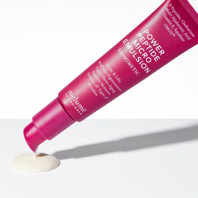 Пептидний крем-емульсія для зволоження Melume Power Peptide Micro Emulsion, 30 мл