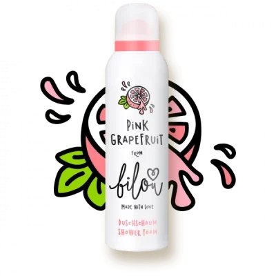 Пена для душа Bilou Pink Grapefruit, 200 мл