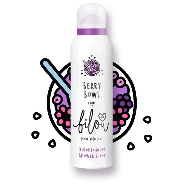 Пена для душа Bilou Berry Bowl, 200 мл