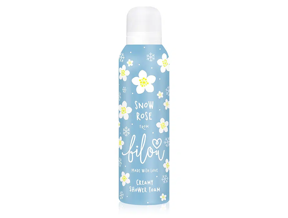 Пена для душа Bilou Snow Rose, 200 мл