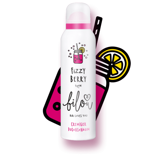 Пена для душа Bilou Fizzy Berry, 200 мл
