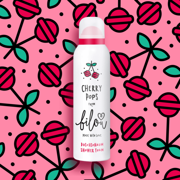 Пена для душа Bilou Cherry Pops, 200 мл