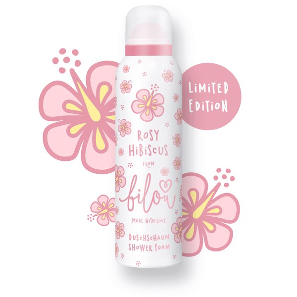Пена для душа Bilou Rosy Hibiscus, 200 мл