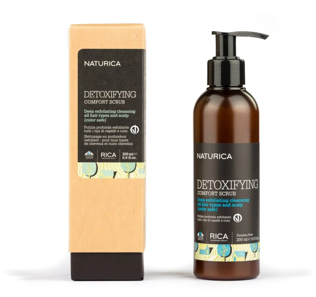 Скраб для шкіри голови RICA Detoxifying Comfort Scrub, 200 мл