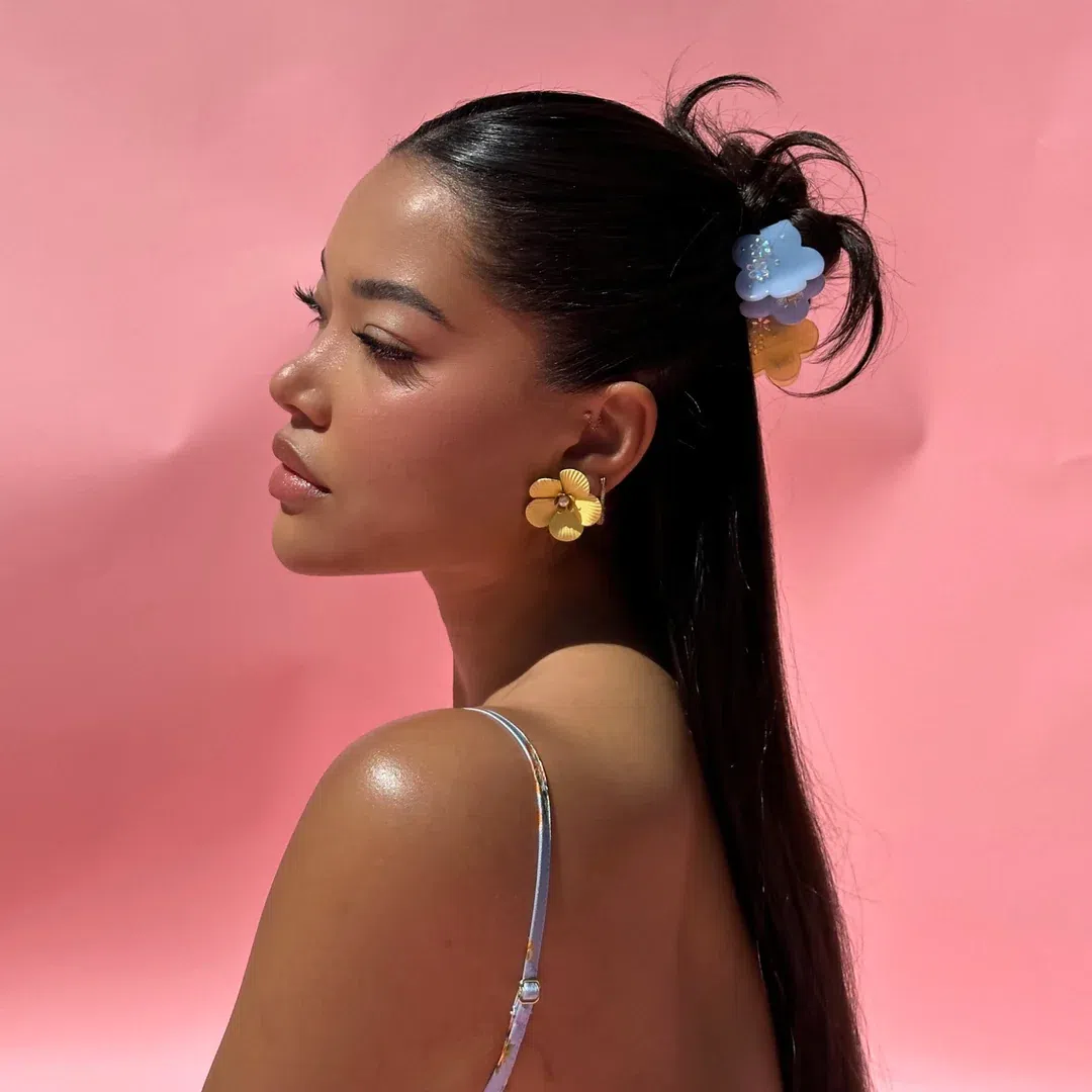 Заколка для волос Emi Jay Midi Blossom Clip
