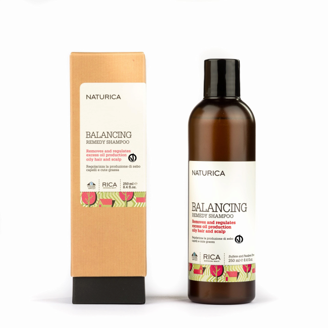 Себорегулюючий шампунь RICA Balancing Remedy Shampoo, 250 мл