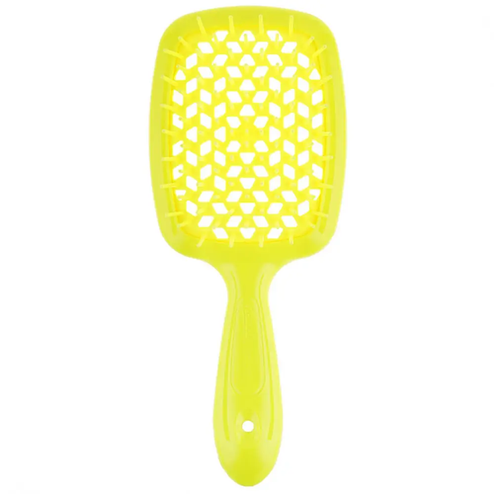Гребінець Janeke Superbrush With Soft Moulded Tips - жовта