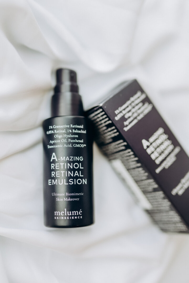 Ночной крем-эмульсия с ретиноидом и ретиналем Melume A-mazing Retinol Retinal Emulsion