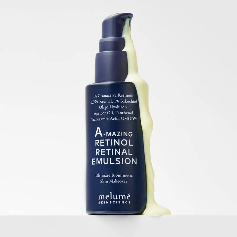 Ночной крем-эмульсия с ретиноидом и ретиналем Melume A-mazing Retinol Retinal Emulsion