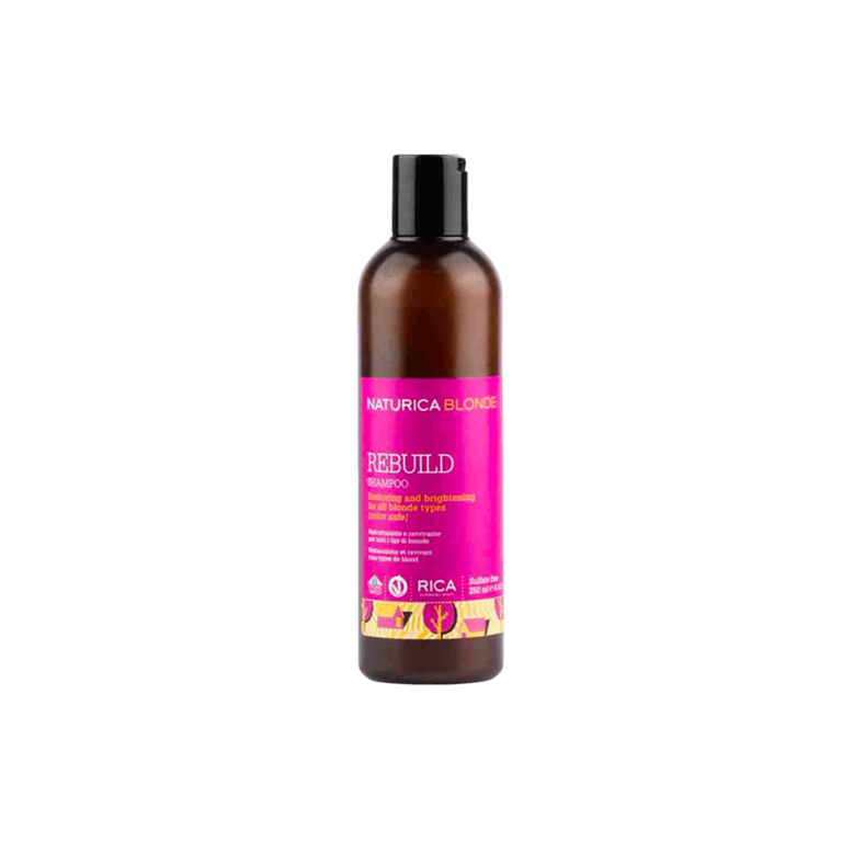 Шампунь для блонда RICA Rebuild Shampoo, 250 мл