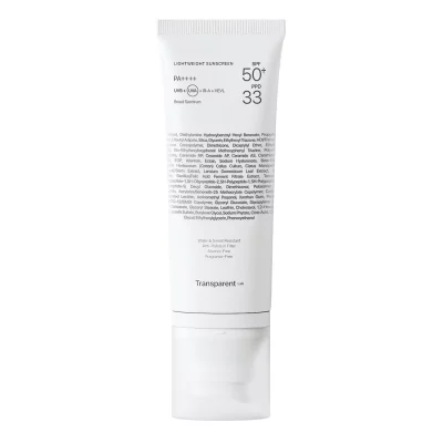 LIGHTWEIGHT SUNSCREEN SPF 50+<br>Легкий сонцезащитный крем, 100 мл