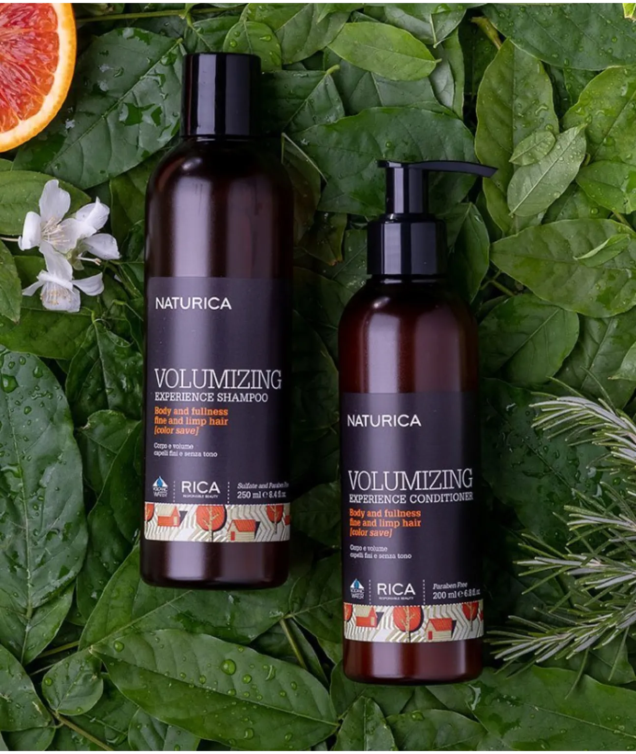 Шампунь для відчуття обʼєму RICA Volumizing Experience Shampoo, 250 мл