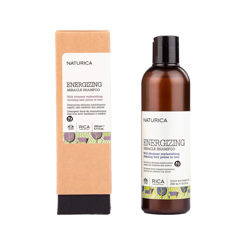 Шампунь для волосся схильного до випадіння RICA Energizing Miracle Shampoo, 250 мл