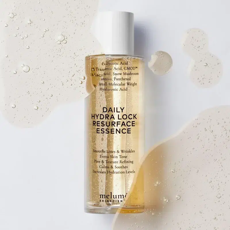 Зволожувальна есенція з кислотами Melume Daily Hydra Lock Resurfacing Essence