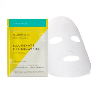 Маска для сяйва шкіри Patchology FlashMasque® Illuminate 5 Minute Sheet Mask, 2 шт