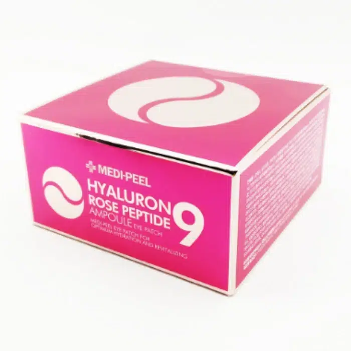 Гидрогелевые патчи с пептидами и болгарской розой Medi-Peel Hyaluron Rose Peptide 9 Eye Patch