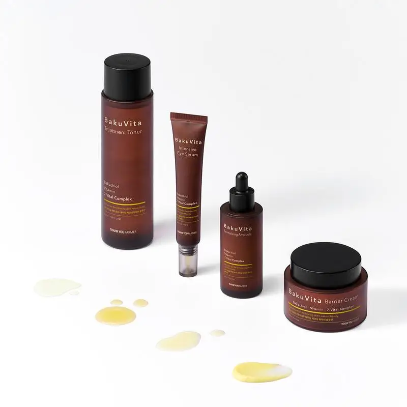 Зволожувальний крем з бакучіолом і вітамінами C та E Thank You Farmer BakuVita Barrier Cream 50 ml
