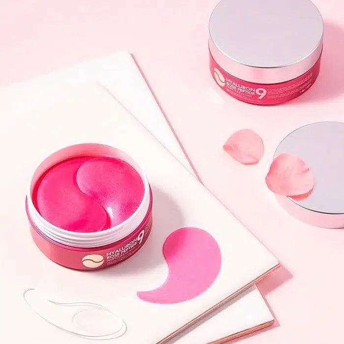 Гидрогелевые патчи с пептидами и болгарской розой Medi-Peel Hyaluron Rose Peptide 9 Eye Patch